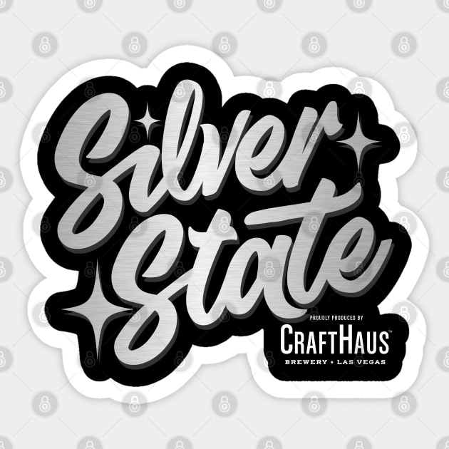 Craft Haus Silver State Sticker by CraftHaus Brewery